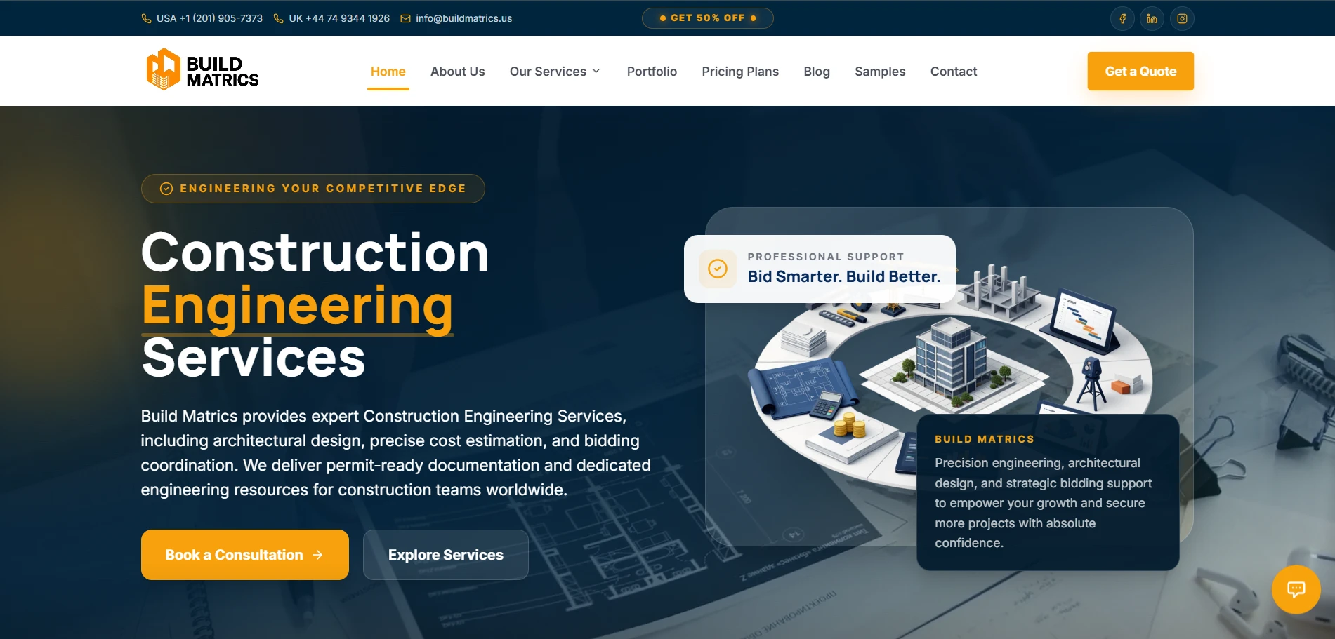 Build Matrics Web Development